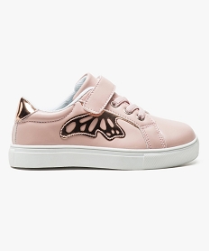 79CEROUM NOIR CHAUSSURE SPORT ROSE PALE