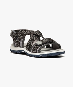 sandales de marche multibrides textile gris sandales et nu-pieds6908701_2