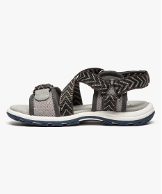 sandales de marche multibrides textile gris sandales et nu-pieds6908701_3
