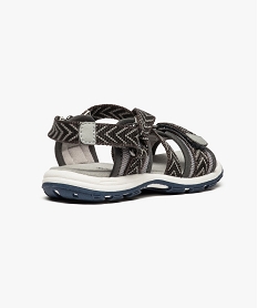 sandales de marche multibrides textile gris sandales et nu-pieds6908701_4