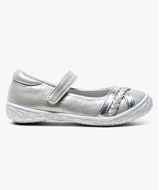 GEMO Babies avec brides fantaisie sur le devant et fermeture scratch Gris