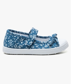 GEMO Babies en toile avec fermeture scratch bleu standard
