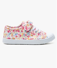 GEMO Tennis en toile avec fermeture scratch rose standard