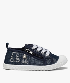 GEMO Tennis zippées avec fil dargent - Lulu Castagnette bleu standard