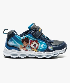 GEMO Baskets basses Yokai Watch fermeture scratch Bleu