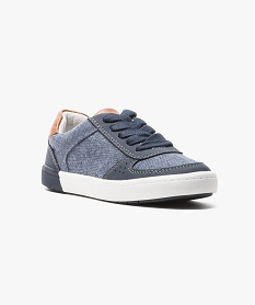 tennis basses bimatieres bleu6921901_2