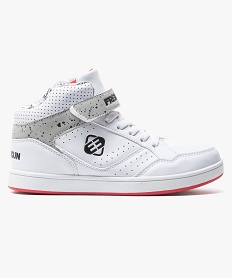 GEMO Baskets montantes avec scratch - Freegun Blanc
