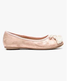 ballerines irisees avec pompons sur le dessus rose6942301_1