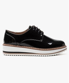 derbies vernis a plateforme noir derbies6949001_1