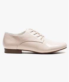 derbies vernis a semelle fine rose derbies6949401_1