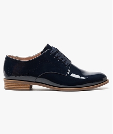 derbies vernis avec lacets rubans bleu6951201_1