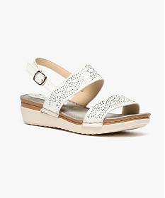sandales confort casual chic a strass blanc6984601_2