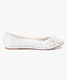 MARO MULTICO BALLERINE BLANC