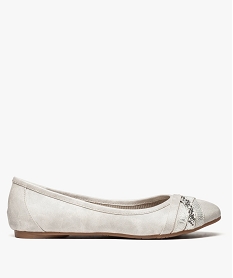 NU-PIED CAMEL BALLERINE ARGENT