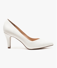 LING.BAS EMERAUDE CHAUSSURE TALON BLANC