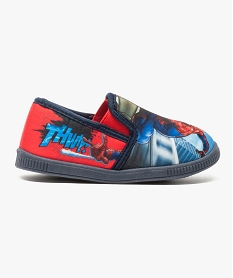 GEMO Chaussons rouges et bleus - Spiderman Marvel Bleu