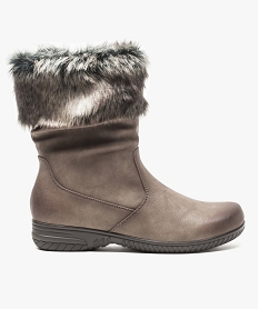 GEMO Boots fourrés avec col noir standard