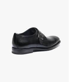 derbies monkstraps simple boucle cuir noir chaussures de ville7055801_4