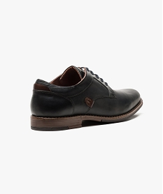 derbies cuir lisse bleu7056101_4