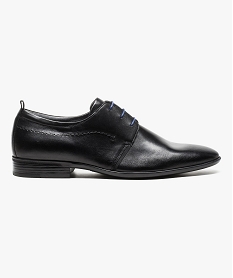 derbies en cuir a semelle fine noir chaussures de ville7057001_1