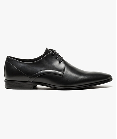 derbies aspect cuir lisse noir7058001_1