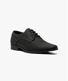 derbies en toile noir chaussures de ville7058601_2