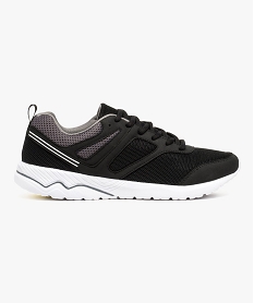 GEMO Baskets de running fluo Noir