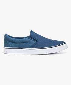 GEMO Tennis Slip-on effet denim Bleu