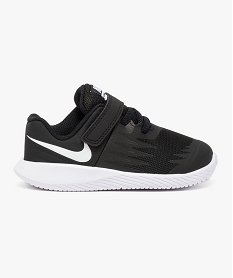 baskets basses lacets et scratchs - nike star runner noir7079901_1