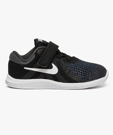 GEMO Baskets running lacets et scratchs - Nike Revolution 4 noir standard