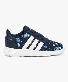 GEMO Baskets lacées motifs galaxie Adidas Lite Racer Inf Bleu