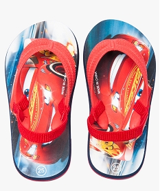 tongs garcon avec bride - cars disney rouge7081001_1