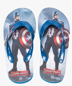 tongs captain america - marvel bleu7084501_1