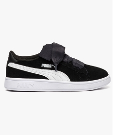 baskets puma smash v2 ribbon noir baskets7085101_1