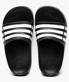 GEMO Claquettes de piscine bicolores - Adidas Duramo (taille 35 > 38) Noir