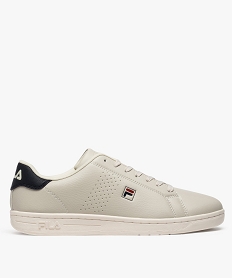 GEMO Baskets homme basses à lacets - Fila Crosscourt 2 Low Beige