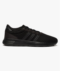 GEMO Baskets homme en toile unie Lite Racer - Adidas Noir