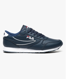 baskets homme tige basse a lacets- fila orbit low bleu7092501_1