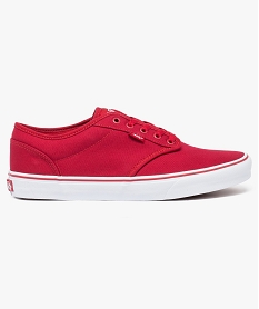 baskets basses en toile - vans mn atwood rouge7094601_1