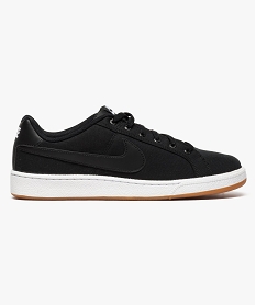 GEMO Tennis blanches en toile - Nike Court Royale Canvas noir standard