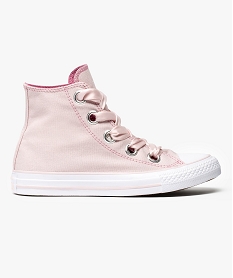 tennis montantes pastel a lacets ruban - converse rose7095001_1