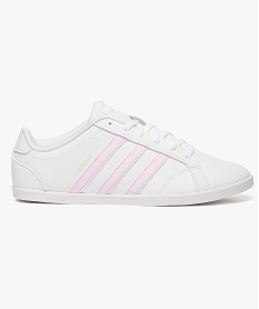 baskets basses a bandes contrastantes - adidas blanc7095601_1