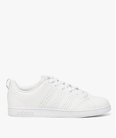 GEMO Baskets femme à lacets motifs perforés - Adidas Neo Blanc