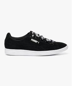 GEMO Baskets en croûte de cuir avec semelle contrastante - Puma Noir