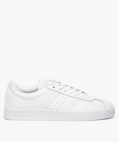 GEMO Sneakers femme à lacets - Adidas VL Court 2.0 blanc standard
