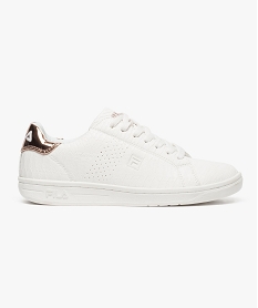 NU-PIED BROWN CHAUSSURE SPORT BLANC/OR