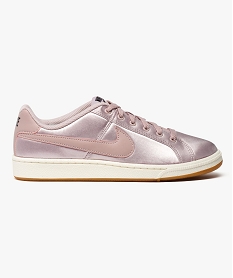 GEMO Baskets basses satinées - Nike Court Royale SE rose standard