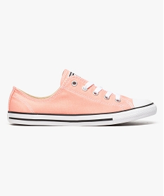 GEMO Baskets basses en toile - Converse Chuck Taylor All Star Dainty orange standard