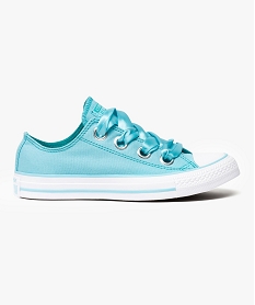 tennis en toile a lacets ruban - converse chuck taylor bleu7101601_1