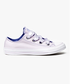 tennis basse a lacets satines - converse chuck taylor rose7101701_1